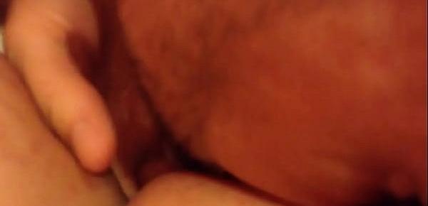  Swallowing my sluts piss while licking her pussy